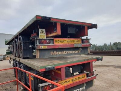 2012 Montracon Triaxle Flat Trailer - 4