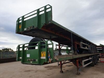 2012 Montracon Triaxle Flat Trailer - 2