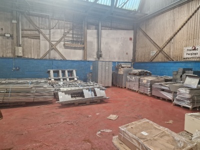 Huge Quantity of Galvanised Racking