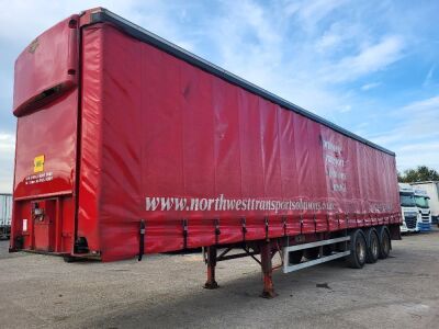 2004 M&G Triaxle Curtainside Trailer