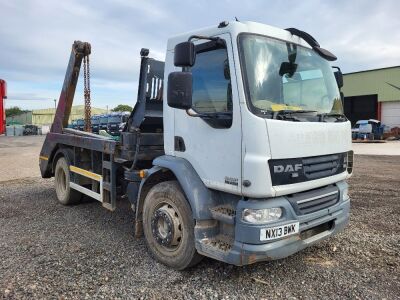 2013 DAF LF 55 220 4x2 Skip Loader - 2