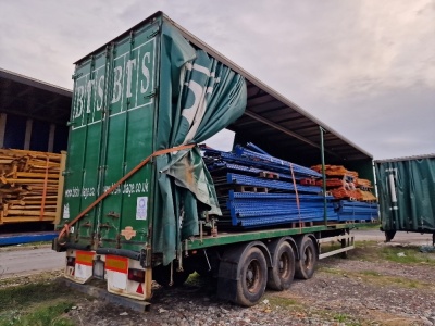 2007 M&G Triaxle Curtainside Trailer