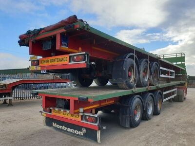 2014 Montracon Triaxle Flat Trailer - 3