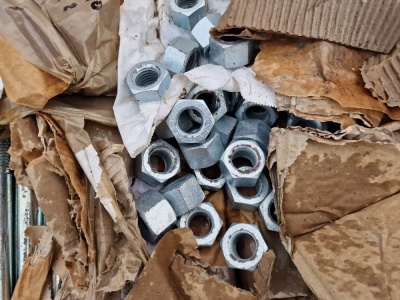 Zinc Plated Nuts & Bolts - 4