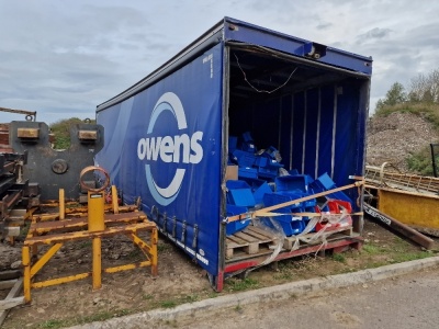 26ft Curtainside Body & Large Quantity of Linbin Storage Bins