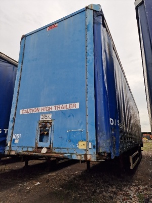 2001 SDC Triaxle Curtainside Trailer