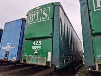 2006 M&G Triaxle Curtainside Trailer