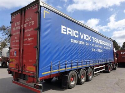 2015 Montracon Triaxle Curtainside Trailer - 4