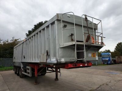 2010 Wilcox Triaxle 56yrd³ Alloy Bulk Tipping Trailer