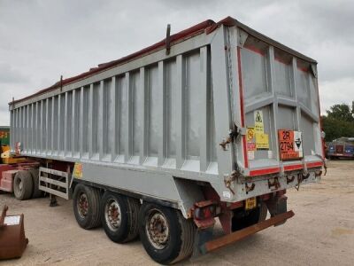 2010 Wilcox Triaxle 56yrd³ Alloy Bulk Tipping Trailer - 3