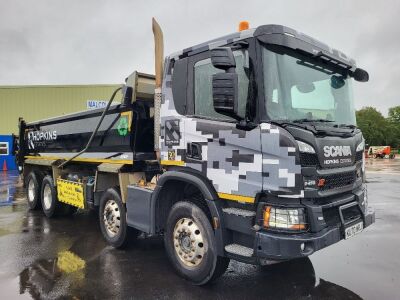 2020 Scania XT410 8x4 Steel Body Tipper