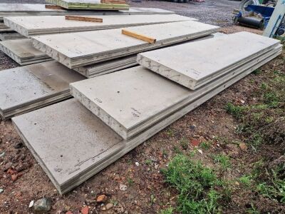 3x Concrete Panels