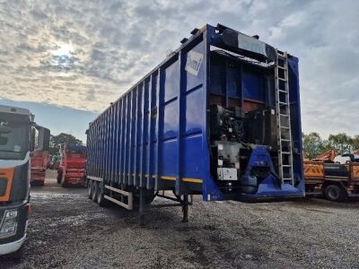 2008 BMI Triaxle Steel Body Ejector Trailer