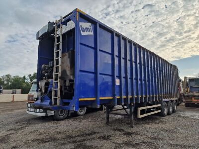 2008 BMI Triaxle Steel Body Ejector Trailer - 2