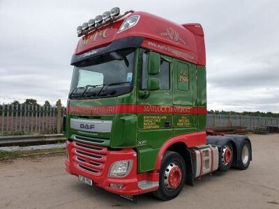 2016 DAF XF 510 Super Space 6x2 Tractor Unit