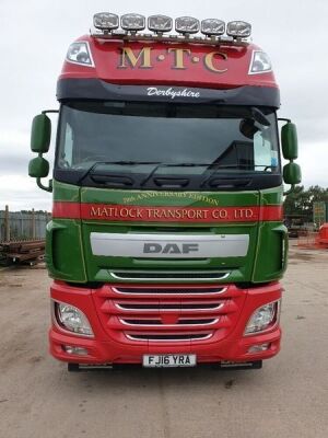 2016 DAF XF 510 Super Space 6x2 Tractor Unit - 5