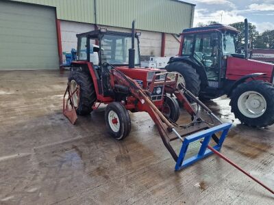 1978 International 484 2wd Front Loader Tractor