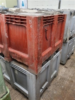 2 x Filled Steel Stillages