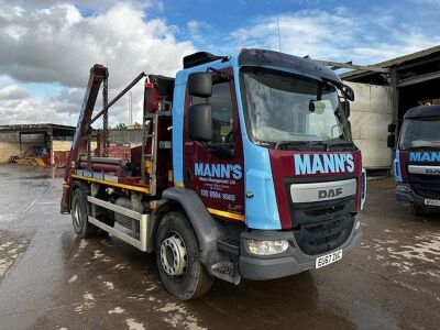 2017 DAF LF 260 4x2 Telescopic Skip Loader