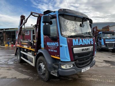 2019 DAF LF 260 4x2 Telescopic Skip Loader