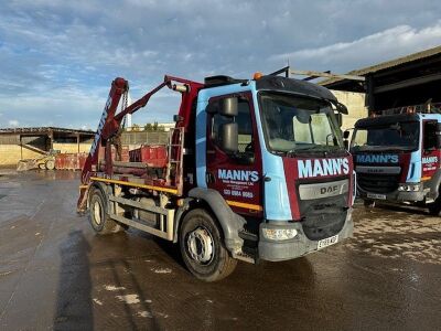 2019 DAF LF 260 4x2 Telescopic Skip Loader