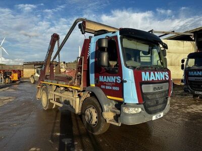 2016 DAF LF 250 4x2 Telescopic Skip Loader