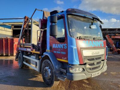 2016 DAF LF 220 4x2 Telescopic Skip Loader