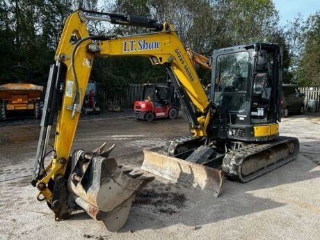 2020 Yanmar VIO 50-6A Zero Swing 5 ton Mini Digger