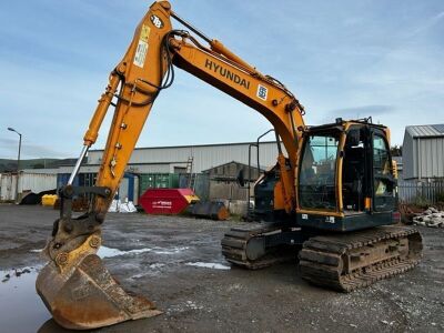 2017 Hyundai HX125LCR 13 ton Excavator