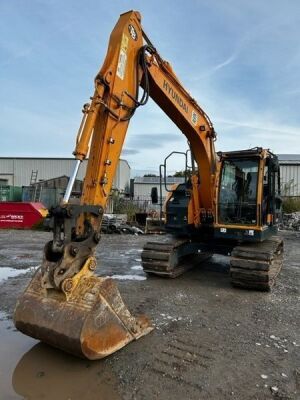 2017 Hyundai HX125LCR 13 ton Excavator - 2
