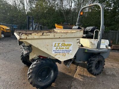 2011 Terex 2 ton Straight Tip Dumper