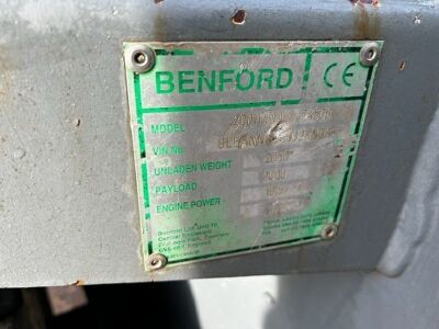 2011 Terex 2 ton Straight Tip Dumper - 8