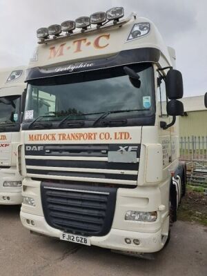 2012 DAF XF105 460 Super Space 6x2 Tractor Unit - 2