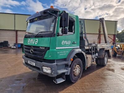 2011 Mercedes Axor 1824 4x2 Telescopic Skiploader