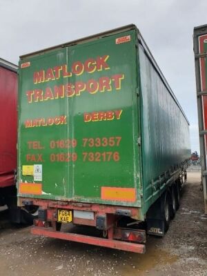 2007 Montracon Triaxle Curtainside Trailer - 2