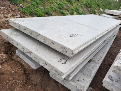 4 x Concrete Panels