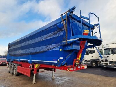 2022 Stas 76yrd Triaxle Scrap Spec Tipping Trailer - 3