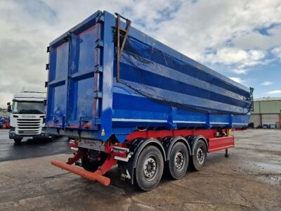 2022 Stas 76yrd Triaxle Scrap Spec Tipping Trailer - 4