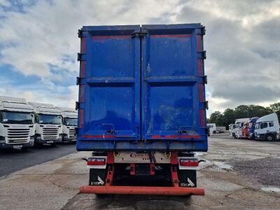 2022 Stas 76yrd Triaxle Scrap Spec Tipping Trailer - 5