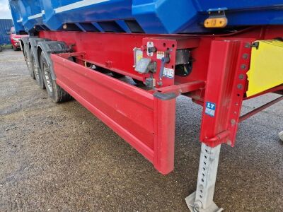 2022 Stas 76yrd Triaxle Scrap Spec Tipping Trailer - 10