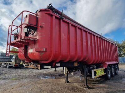 2006 Fruehauf Triaxle Alloy Body Tipping Trailer