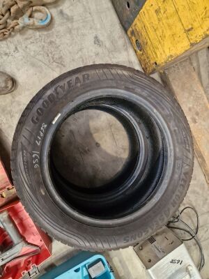 2 x Goodyear 205/55R16 Tyres - 2