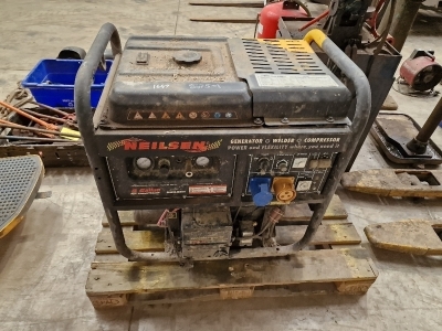 2017 Neilson Generator, Welder + Compressor