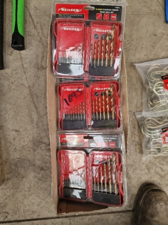 3 x 15pc Metal Drill Bits