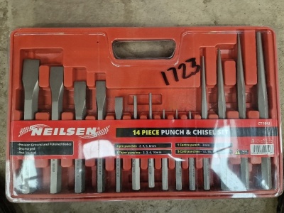 14pc Punch & Chisel Set