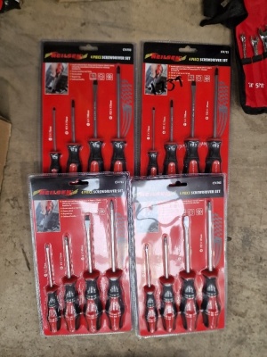 4 x Screw Driver Sets