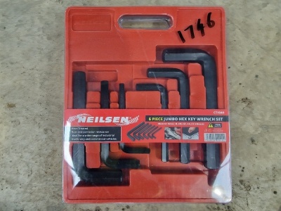 Large Hex Key Set up to 19mm