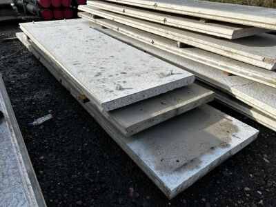 3 x Concrete Panels