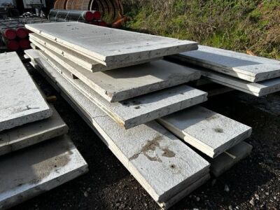 8 x Concrete Panels