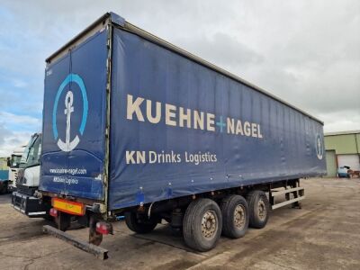 2009 Donbur Triaxle Curtainside Trailer - 2